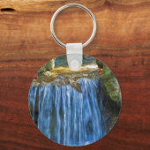 Porte-clés Source d'eau bleue (Recto)