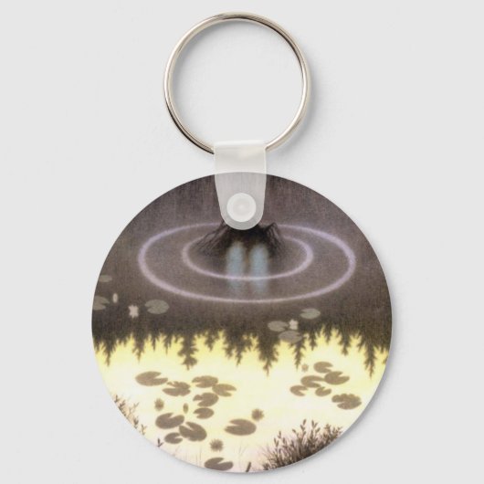 Porte-clés Source d'eau mythique Nokken (Recto)