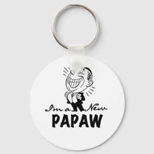 Porte-clés Souriant de nouveaux t-shirts et cadeaux Papaw