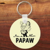 Porte-clés Souriant de nouveaux t-shirts et cadeaux Papaw (Recto)
