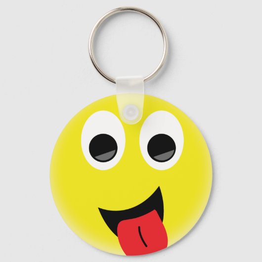 Porte-clés Sourire de langue (Recto)