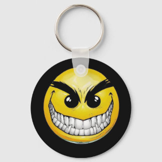 Porte-clés sourire malfaisant