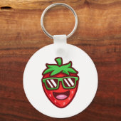 Porte-clés Sourires de Fraise (Recto)