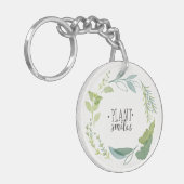 Porte-clés Sourires fins d'usine des herbes II | (Devant gauche)