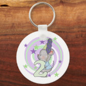 Porte-clés Souris 2e anniversaire T-shirts et cadeaux (Recto)
