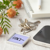 Porte-clés Souris ASCII (Côté)