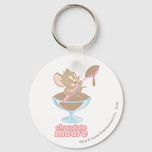 Porte-clés Souris au chocolat Jerry (Recto)