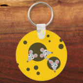 Porte-clés Souris au fromage (Recto)