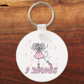 Porte-clés Souris Ballet I Danse (Recto)