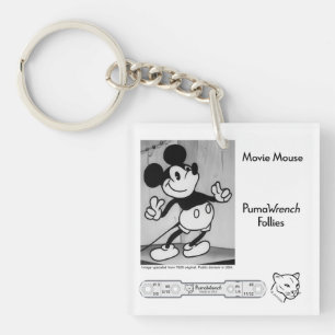 Porte-clés Souris de Film - PumaWrench Follies