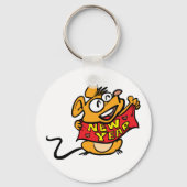 Porte-clés Souris du Nouvel An (Recto)