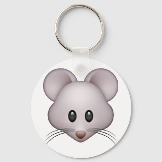 Porte-clés Souris - Emoji (Recto)