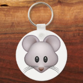 Porte-clés Souris - Emoji (Recto)