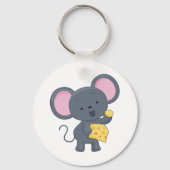 Porte-clés Souris manger du fromage (Verso)