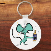 Porte-clés Souris tequila ivre (Recto)