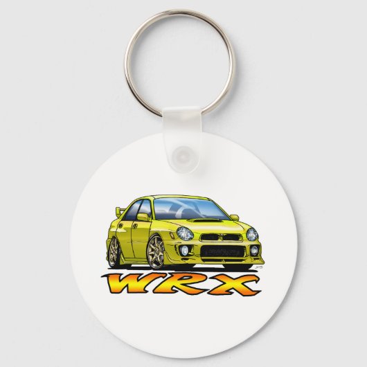 Porte-clés Sous-aru WRX_jaune (Recto)