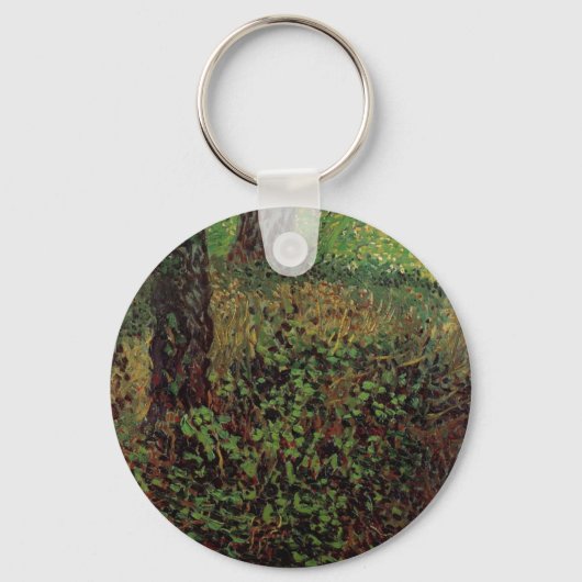 Porte-clés Sous-bois par Vincent van Gogh (Recto)