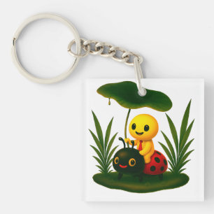 Porte-clés Sous la Canopée Verte