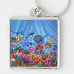 Porte-clés Sous la mer