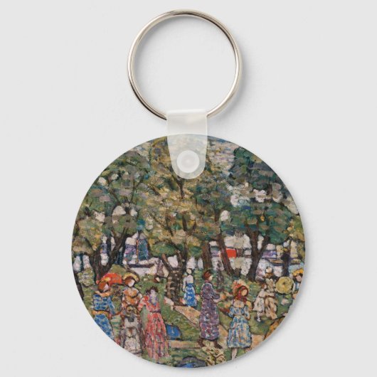 Porte-clés Sous les arbres de Maurice Prendergast, Art (Recto)