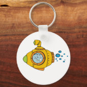 Porte-clés Sous-marin jaune (Recto)