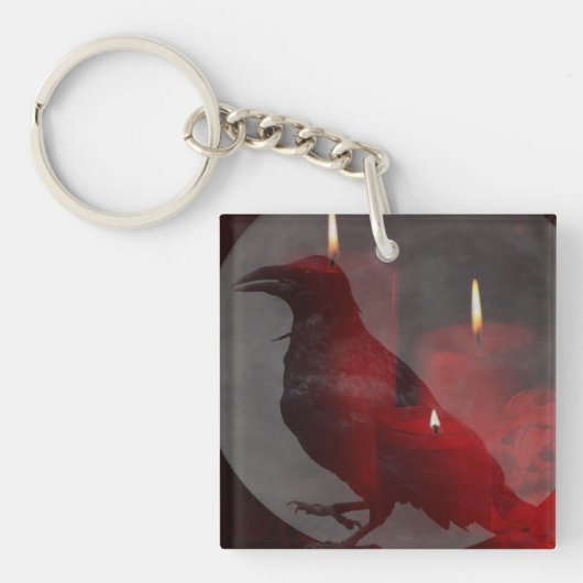 Porte-clés Sous ton sort en rouge (Devant)