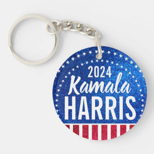 Porte-clés Soutenez Kamala Harris 2024 Progrès et unité