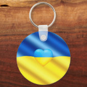 Porte-clés Soutenez l'Ukraine - Liberté - Ukraine Porte - clé (Recto)