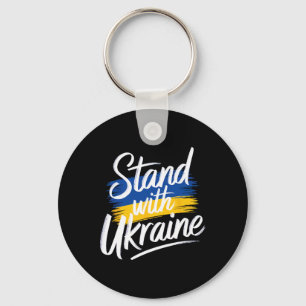 Porte-clés Soutenez l'Ukraine Solidarité de soutien Paix Ukra