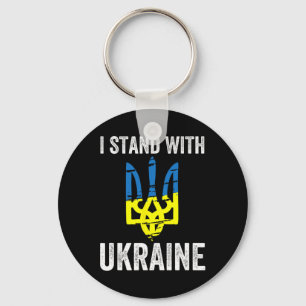 Porte-clés Soutenez l'Ukraine Soutenez l'Ukraine Résistez Man