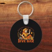 Porte-clés Soutenez Votre Bar Plongée Local (Recto)
