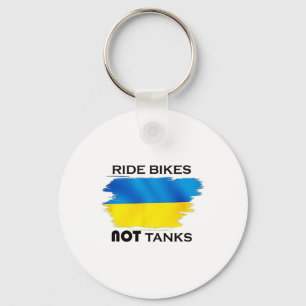 Porte-clés Soutenir les Ukrainiens Chemises Drapeau Ukraine A
