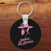 Porte-clés Soutenir toutes les femmes (Recto)