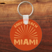 PORTE-CLÉS SOUTH BEACH MIAMI (Recto)