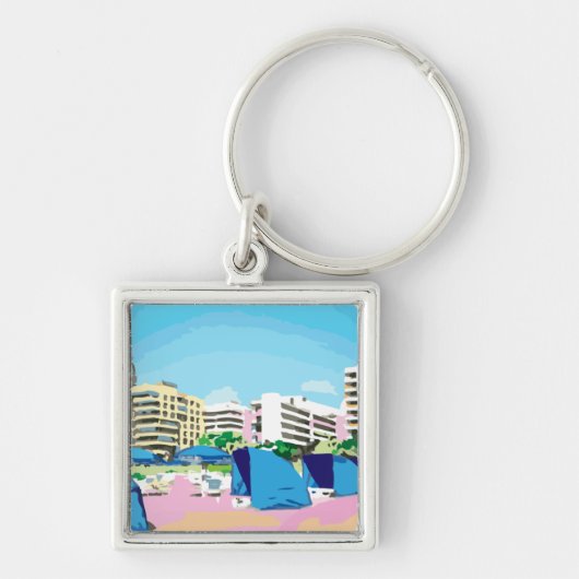 PORTE-CLÉS SOUTH BEACH, MIAMI, FLORIDE (Devant)