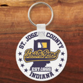 Porte-clés South Bend, Indiana (Recto)