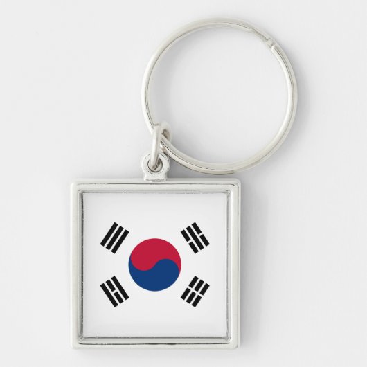 Porte-clés South Korea flag (Devant)