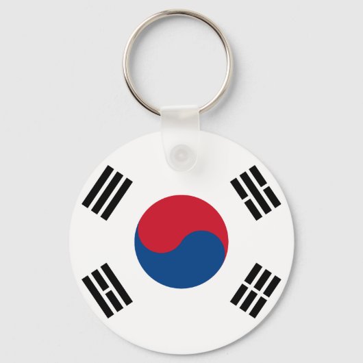 Porte-clés South Korea Flag Keychain (Recto)