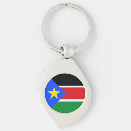 Porte-clés South Sudan Flag (Devant)