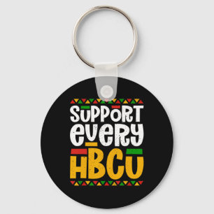 Porte-clés Soutien à chaque étudiant Hbcu Historical Black Co