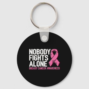 Porte-clés Soutien au cancer du sein Famille Lutte contre le 