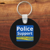 Porte-clés Soutien de la police (Recto)