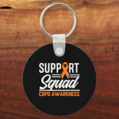 Porte-clés Soutien du guerrier du copd Escadron Sensibilisati (Recto)