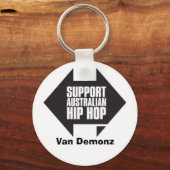 Porte-clés SOUTIEN Hip hop Aussie (Recto)