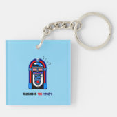 Porte-clés Souvenez-vous des années 50 (Dos)