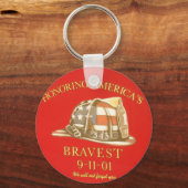 Porte-clés Souvenez-vous du 9-11 (Recto)