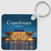 Porte-clés Souvenir de Copenhague (Dos)