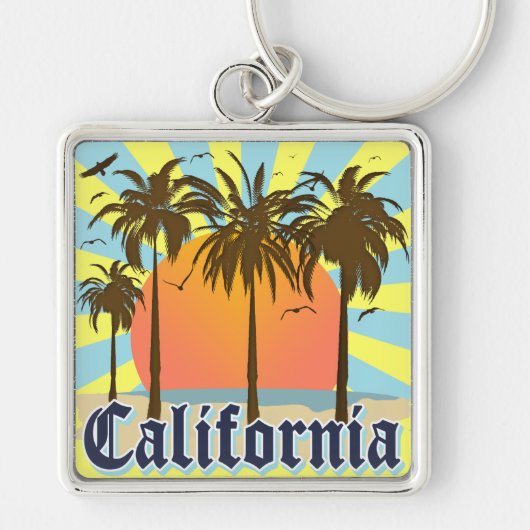 Porte-clés Souvenir de cru de la Californie (Devant)