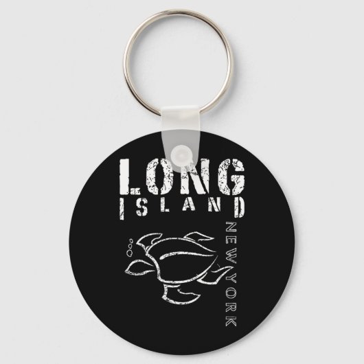 Porte-clés Souvenir de Long Island New York (Recto)
