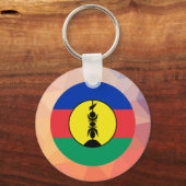 Porte-clés Souvenir de Nouvelle-Calédonie (Recto)